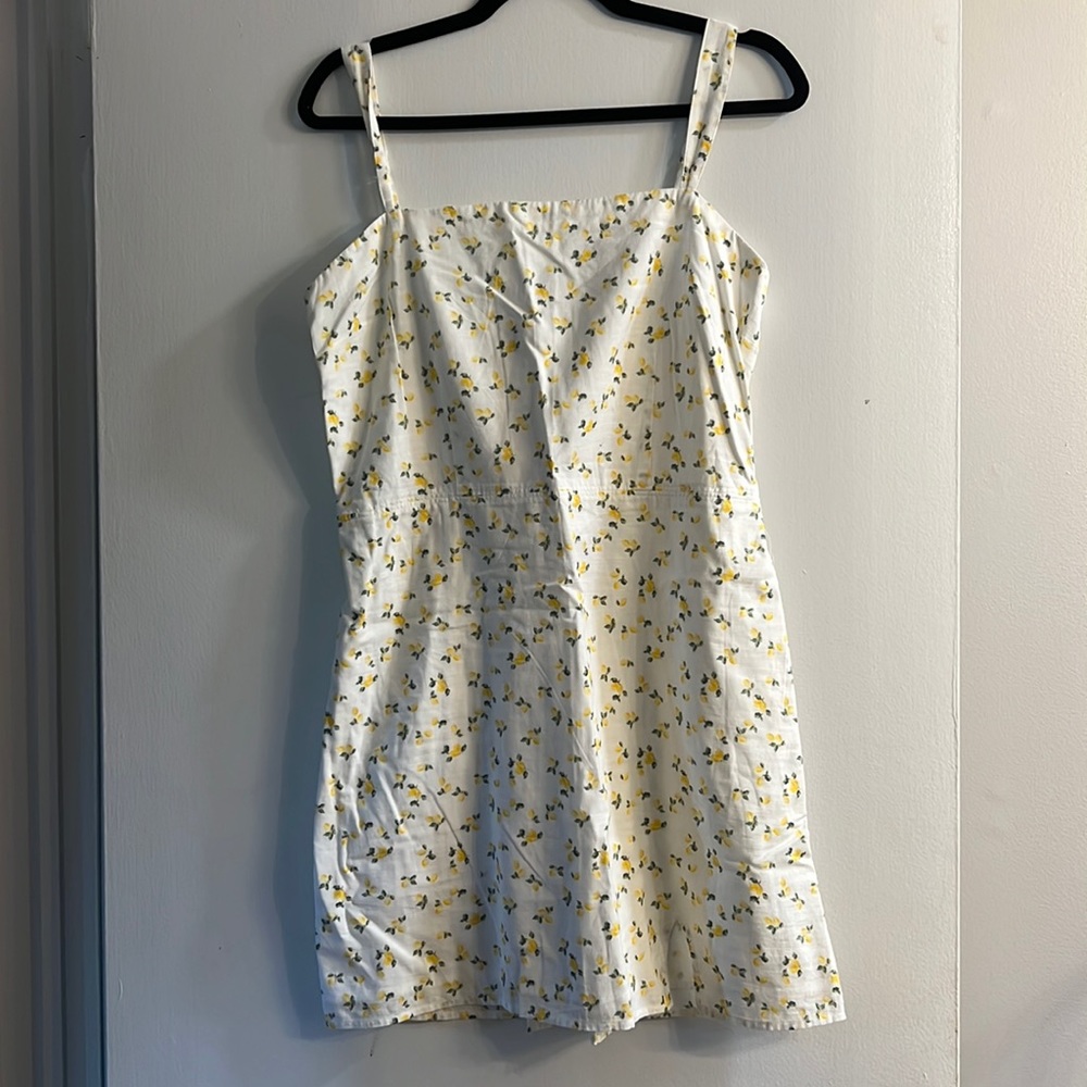 Lemon mini dress